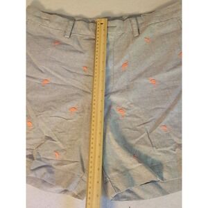 Southern Tide Shorts Mens 34 Flamingo Embroidered Chino Preppy Golf Beach Summer